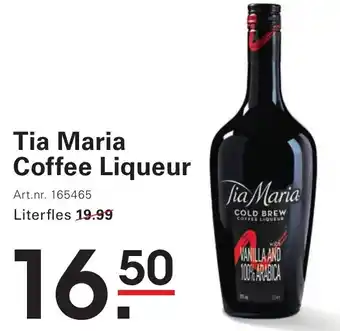 Sligro Tia Maria Coffee Liqueur aanbieding