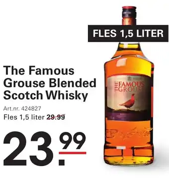 Sligro The Famous Grouse Blended Scotch Whisky aanbieding
