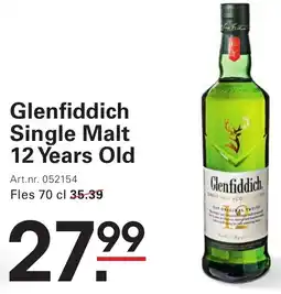Sligro Glenfiddich Single Malt 12 Years Old aanbieding