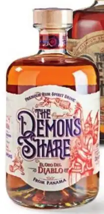 Sligro Demon's Share Rum 6 years old aanbieding