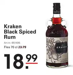 Sligro Kraken Black Spiced Rum aanbieding