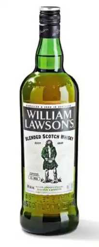 Sligro William Lawson's Finest Blended Scotch Whisky aanbieding