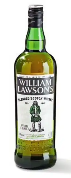 Sligro William Lawson's Finest Blended Scotch Whisky aanbieding