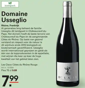 Sligro Domaine Usseglio aanbieding