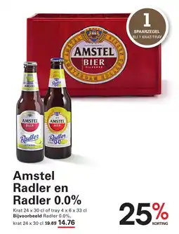 Sligro Amstel Radler en Radler 0.0% aanbieding