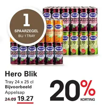 Sligro Hero Blik aanbieding