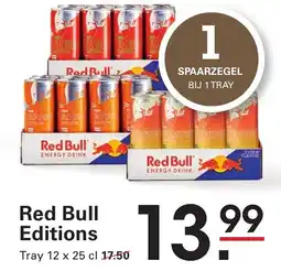 Sligro Red Bull Editions aanbieding