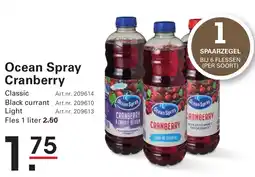 Sligro Ocean Spray Cranberry aanbieding