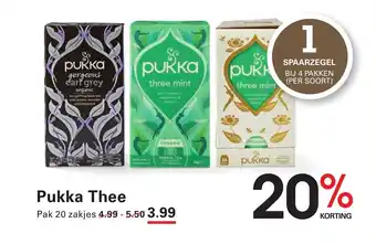 Sligro Pukka Thee aanbieding