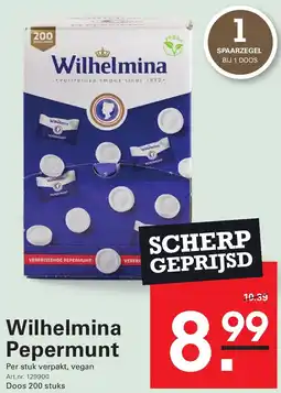 Sligro Wilhelmina Pepermunt aanbieding