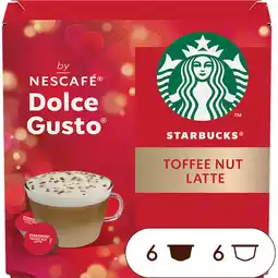 Albert Heijn Starbucks Dolce Gusto compatible toffee nut latte aanbieding