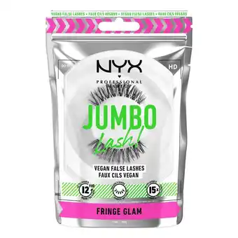 Etos NYX Professional Makeup Jumbo Vegan False Lashes Fringe Glam aanbieding