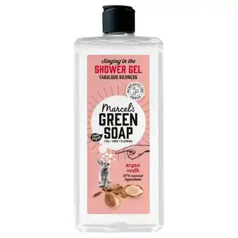Etos Marcel's Green Soap Argan & Oudh Showergel 300 ML aanbieding