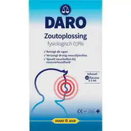 Etos Daro Zoutoplossing Fysiologisch aanbieding