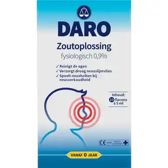 Etos Daro Zoutoplossing Fysiologisch aanbieding