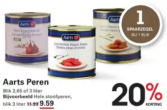 Sligro Aarts Peren aanbieding