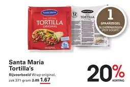 Sligro Santa Maria Tortilla's aanbieding