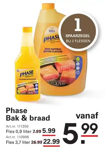 Sligro Phase Bak & braad aanbieding