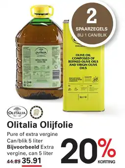 Sligro Olitalia Olijfolie aanbieding
