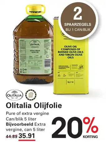 Sligro Olitalia Olijfolie aanbieding