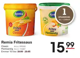 Sligro Remia Fritessaus aanbieding