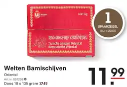 Sligro Welten Bamischijven aanbieding