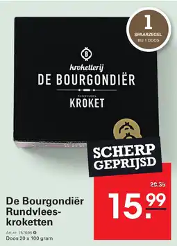 Sligro De Bourgondiër Rundvlees kroketten aanbieding
