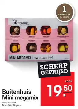 Sligro Buitenhuis Mini megamix aanbieding