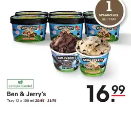 Sligro Ben & Jerry's aanbieding
