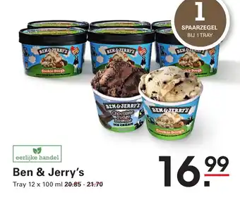Sligro Ben & Jerry's aanbieding
