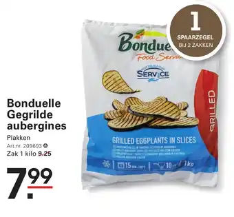Sligro Bonduelle Gegrilde aubergines aanbieding