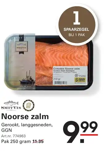 Sligro Noorse zalm aanbieding