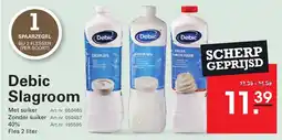 Sligro Debic Slagroom aanbieding