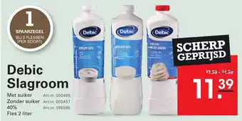 Sligro Debic Slagroom aanbieding