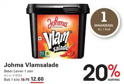 Sligro Johma Vlamsalade aanbieding