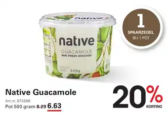 Sligro Native Guacamole aanbieding