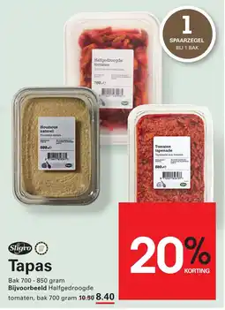 Sligro Tapas aanbieding