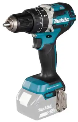 Amazon Makita DHP484Z Draadloze boor met pistoolgreep, 18 V, zwart/blauw aanbieding