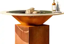 Bol.com OFYR Fire Guard ring 100 cm - Beschermring - RVS - 100 cm - Zwart aanbieding