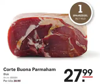 Sligro Corte Buona Parmaham aanbieding