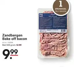 Sligro Zandbergen Bake off bacon aanbieding