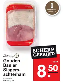 Sligro Gouden Banier Slagers achterham aanbieding