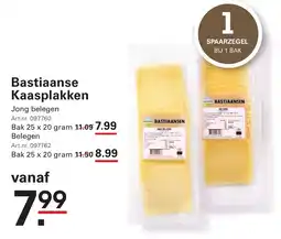 Sligro Bastiaanse Kaasplakken aanbieding