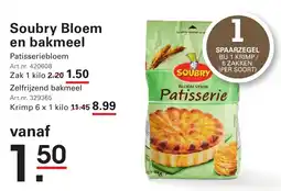 Sligro Soubry Bloem en bakmeel aanbieding