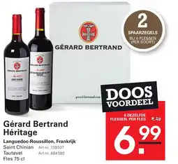 Sligro Gérard Bertrand Héritage aanbieding