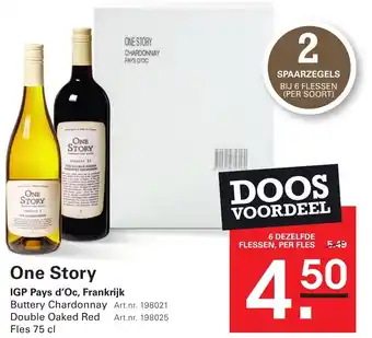 Sligro One Story aanbieding