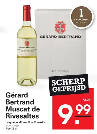 Sligro Gérard Bertrand Muscat de Rivesaltes aanbieding