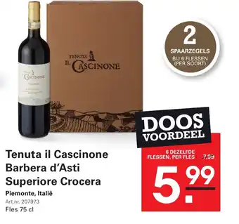 Sligro Tenuta il Cascinone Barbera d'Asti Superiore Crocera aanbieding