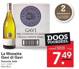 Sligro La Monetta Gavi di Gavi aanbieding