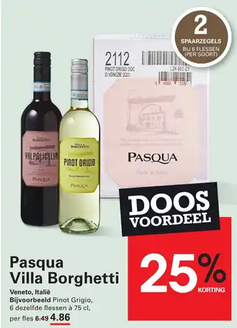 Sligro Pasqua Villa Borghetti aanbieding